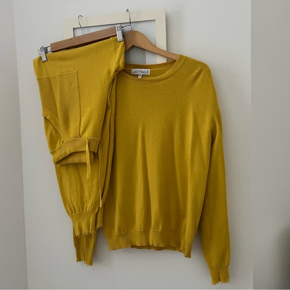 Lucy Nagle Lounge Pants and Sweater Set - Picture 3 of 3